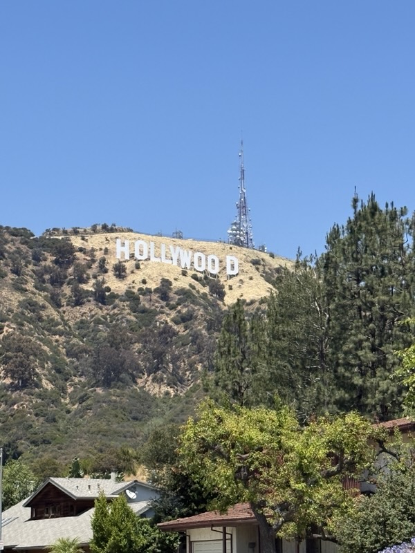 Das Hollywood Sign aus der Nähe